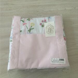 TBBC Stewart Sleep Tote Bartedos Bamboo Palm Beach Pink NWT